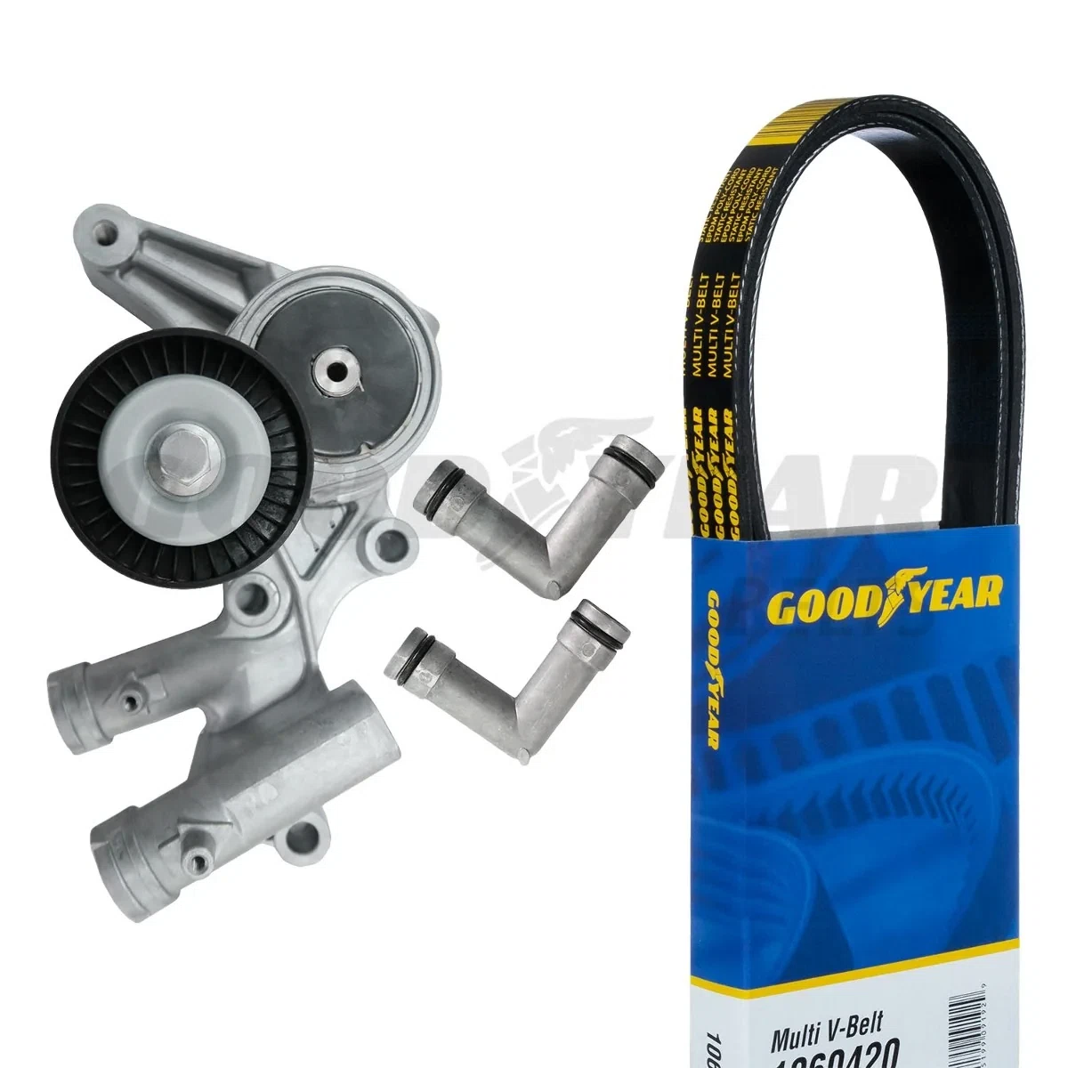 1999 Chevrolet Lumina Serpentine Belt Drive Component Kit Goodyear 5026